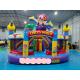 EN14960 Inflatable Combos Clown Themed PVC 5.2x5m Toddler Bounce House