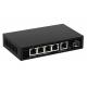 DC12V Ethernet Fiber Switch 5 Port 2.5 G Switch With 10G SFP+ Uplink