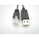 RJ45 28AWG PL2303GT USB Console Cable For Router Switch
