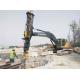 Huitong Excavator Long Reach Boom Attachment Clamshell Telescopic Arm