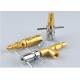 Manual Lock Refrigeration Quick Couplers Rotary And Handle Press Type