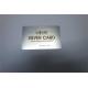 85.5*54mm Silver Smart IC Card Hologram Drawing PVC Material