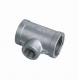 Threaded Fittings Reducing Unequal Tee Stainless steel Pipe Fittings Forged FIttings