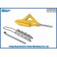 Rated Load 25kn Transmission Line Stringing Tools Accessories Self Gripping Clamps For Optical Cable