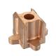 Raw casting machining CNC alloy Copper investment casting thread and mill