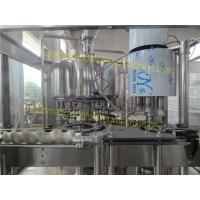 Glass Bottled Automatic Milk Filling Machine CE Approved Vacuum Negative Pressure Filling