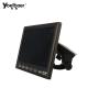 Touch Key 400 Brightness 24V Monitor 7 Inch Tft Lcd Monitor Two Way Video Input