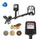 4 * 1.5V Battery Powered X13 280mm Underground Treasure Metal Detector for Gold Black