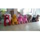 Hansel outdoor park children ride factory electric stuffed animals adults can ride