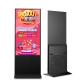 Multiple Language 49 Inch Floor Standing LCD Digital Signage Pre Installed OS Android