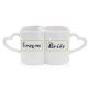 High Grand Mugs Ceramic Custom Couples 3d Mug For Household Porcelain Mugs 12x8.8x9.8CM