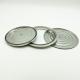 Circular Tin Can Covers Attractive  Looking Durable Tamper Resistant Light Weight, Customized mold