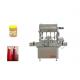 Semi - Liquid Sauce Paste Bottle Filling Machine 50ml - 1000ml Filling Volume
