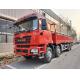 EuroII Red SHACMAN F3000 Lorry Truck 8x4 430Hp Tipper Truck