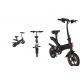 Electric Compact Folding Bike , Assisted / Pure Electric Foldable Road Bike