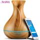 Smart Wi-Fi Aromatherapy Air Humidifier App Control Wood Essential Oil Aroma Diffuser