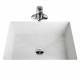 Ceramic Small Under Counter Wash Basin 495x395x196mm for Bathroom