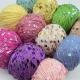 1/2.3NM 55% Cotton 45% Polyester Sequin Yarn Crochet Paillette Yarn For Bag Clothing Knitting