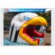 Customized Inflatable Air Tent Lively Eagle Head Shape Tunnel With Blower