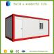 china premade flat roof modular eps panel container house panels