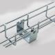 Light Load Grid Cable Tray Rectangular / Square Wire Cable Tray