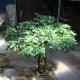 Bodhi Leaves Artificial Ficus Religiosa Tree Fiberglass / Wood Material