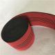 3 Inch Sofa Elastic Webbing 70mm Width Red 50%-60% Elongation With Black Lines