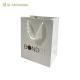 Custom Own Logo 250gsm Art Paper Shopping Bag with White Ribbon and Inner Box