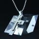 Fashion Top Trendy Stainless Steel Cross Necklace Pendant LPC362