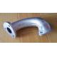 Engine Parts Silencer Bend Exhaust Pipe For R175 R1180 Iso9001 Certification