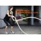 12 Power Packed Battle Rope Exercises, Crossfit Battle power ropes for training, GYM rope rings for fitness training