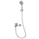 Brass Hand Shower Wall Hung Chrome Bathroom Rain Shower Faucet Sanitary Ware Accessories