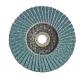 Zirconia Alumina Flap Disc GRINDING WHEELS-TYPE 27 Abrasive Blaze R980P Coarse Grit Center Mount Plastic Flat Flap Disc