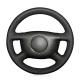 Faux Leather Steering Wheel Cover for Audi A4 A6 A8 A8L Allroad 1998-2004 Material Type