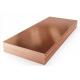 Polished 99.9% Purity Copper Alloy Sheet 1mm 3mm 6mm 8mm Thickness