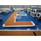 Depend On Size Capacity Inflatable Floating Dock Custom Made E Shape Inflatable Jet Ski Dock