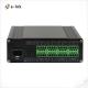 12VDC 48VDC Input Industrial Ethernet Switch RS232 To Fiber Media Converter