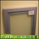 anodized electronic construction material insert glass profile aluminum frame