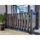 Easy Assembly Guardrail Aluminium Door Frame Profiles For School Restaurant