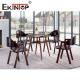 Modern Wood Conference Room Tables Chair Set Smooth Surface OEM ODM