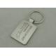 Zinc Alloy Die Casting Promotional Key Chain With Misty Nickel Plating
