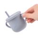 5.3oz 150mL Silicone Sippy Straw Cup -40C To 230C Temperature Range