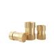 Solid Brass Knurled Nuts Blind Hole Single Pass Copper Insert Thumb Nuts for Electronic Machinery