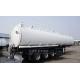 3 axle carbon steel fuel transportation tank semi trailer for sale