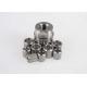 Stainless Steel CNC Lathe Parts Knurled Nut M6.5 For Automation Equipment / Molds