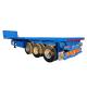 Platform Semi Trailer Flatbed Bulk Cargo Trailer Flatbed Cargo Trailer