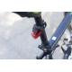 USB Rechargeable Rear Red Light Bicycle 10lm Lithium Battery Non Vibration Sensitive