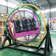 Movable Amusement Park Thrill Rides , Space Rings Ride Adjustable Speed
