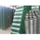 1/2'' 1'' Green color pvc coated black galvanized iron wire welded mesh roll