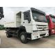 White 20-30T Sinotruk 4x2 Professional Heavy Duty Dump Truck 6 Wheeler For Middle Lift System